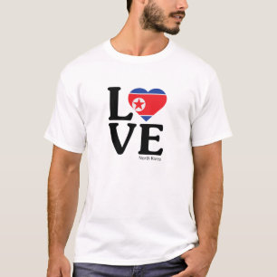 北朝鮮を愛 Tシャツ