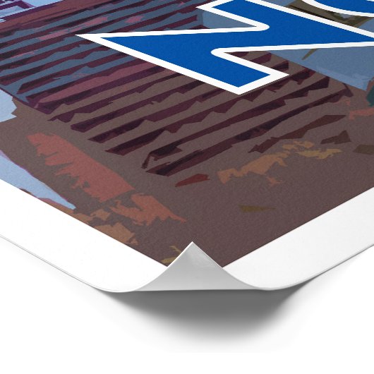 北朝鮮を訪問… ポスター (角)