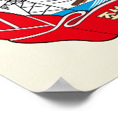 北朝鮮コートオブアームズ詳細 ポスター (角)