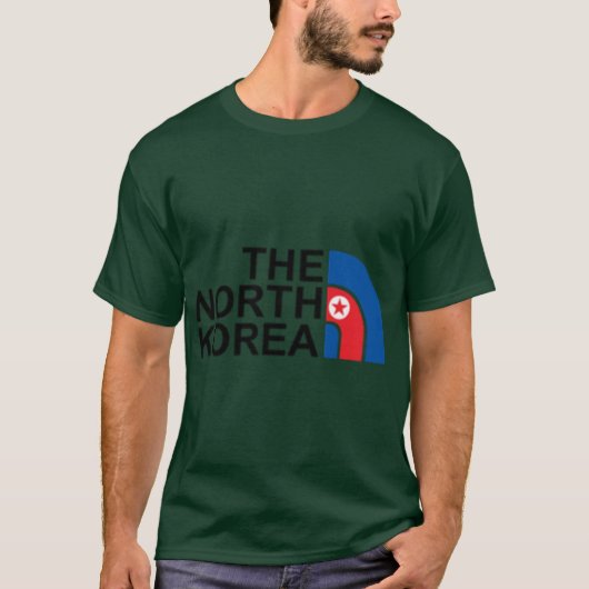 北朝鮮ジョーク Tシャツ (正面)