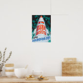 北朝鮮ミサイル ポスター (キッチン)