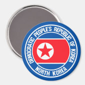 北朝鮮丸エンブレム マグネット (正面/裏面)