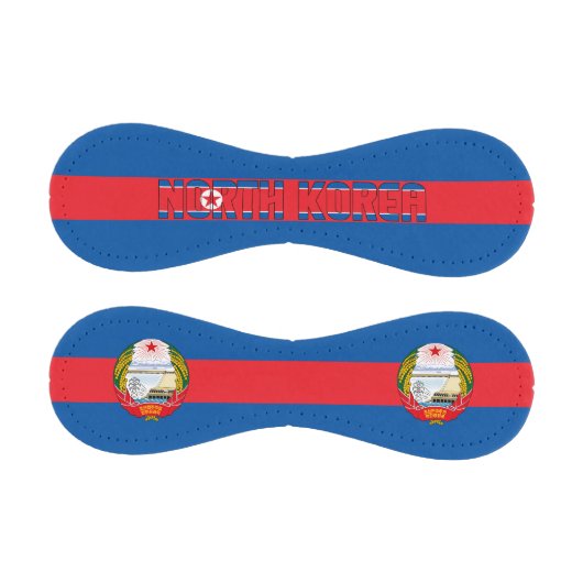 北朝鮮国旗と紋章愛国心 野球ボール (パネル)