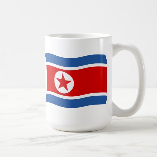 北朝鮮国旗のマグカップ コーヒーマグカップ (右)