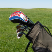 北朝鮮国旗の華やかな愛国心 ゴルフヘッドカバー (インサイチュ)