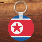 北朝鮮国旗 キーホルダー (裏面)