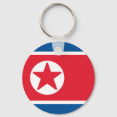 北朝鮮国旗 キーホルダー (裏面)