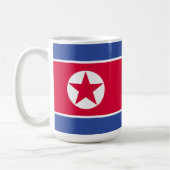 北朝鮮国旗 コーヒーマグカップ (左)