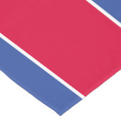 北朝鮮国旗 ショートテーブルランナー (コーナー)