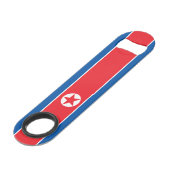 北朝鮮国旗 スピード栓抜き (正面アングル)