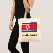 北朝鮮国旗 トートバッグ (正面(商品))