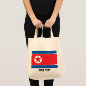 北朝鮮国旗 トートバッグ (正面(商品))