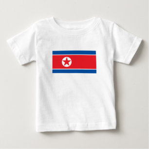 北朝鮮国旗 ベビーTシャツ