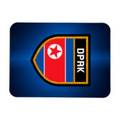 北朝鮮国旗 マグネット (横)