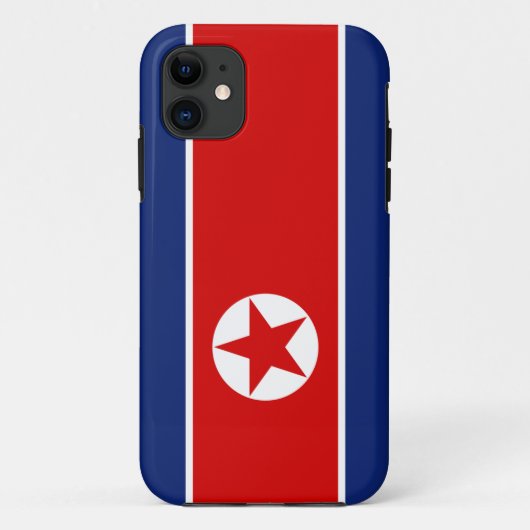 北朝鮮国旗 Case-Mate iPhoneケース (裏面)