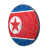北朝鮮国旗(DPRK) ダーツボード (正面右)