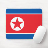 北朝鮮国旗(DPRK) マウスパッド (マウス)
