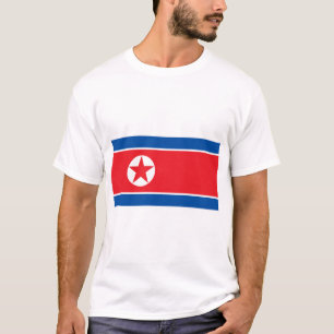北朝鮮国旗 Tシャツ