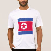 北朝鮮国旗 Tシャツ (正面)