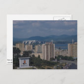 北朝鮮平壌の景観 ポストカード (正面/裏面)