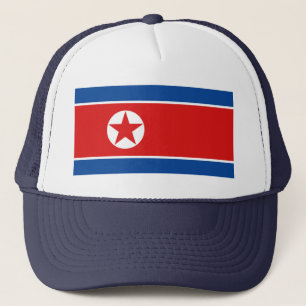北朝鮮旗帽 キャップ