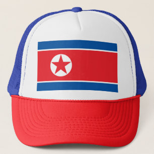 北朝鮮旗 キャップ
