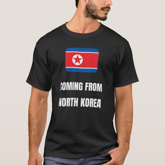 北朝鮮来出身の Tシャツ (正面)