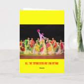 北朝鮮誕生日カード カード (裏面)