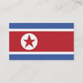 北朝鮮-ビジネス 名刺 (裏面)
