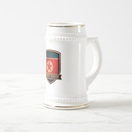 北朝鮮 ビールジョッキ (正面右)