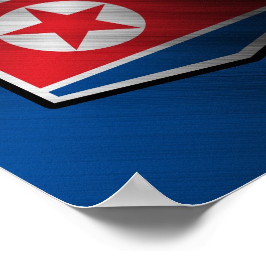 北朝鮮 ポスター (角)