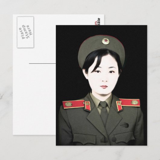 北朝鮮 ポストカード (正面/裏面)