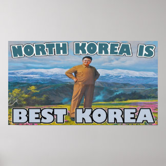 北朝鮮=最高の韓国 ポスター