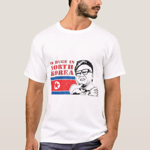 北朝鮮-金正日でだけ巨大 Tシャツ