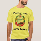 北朝鮮(DPRK)조선민주주의인민공화국 Tシャツ (正面)