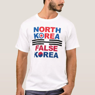 北朝鮮 False Korea Tシャツ