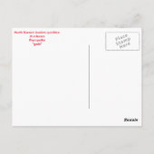 北朝鮮* Kim Boysポストカード ポストカード (裏面)