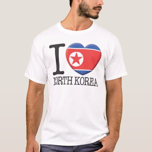 北朝鮮 Tシャツ (正面)