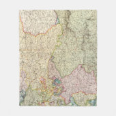 北東フランス フリースブランケット (正面)