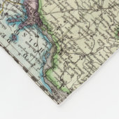 北東フランス フリースブランケット (角)