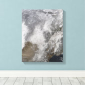 北東中国 キャンバスプリント (インサイチュ (ウッドフロア))