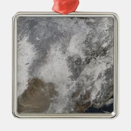 北東中国 メタルオーナメント (正面)