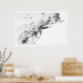 北東回廊センサス地図 ポスター (キッチン)