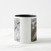 北東州に雪が降統一されたる マグカップ (中央)