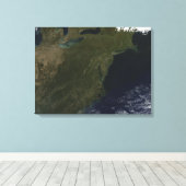 北東州の紅葉統一された キャンバスプリント (インサイチュ (ウッドフロア))