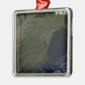 北東州の紅葉統一された メタルオーナメント (左)