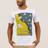 北東海岸で太陽と会おう Tシャツ (正面)