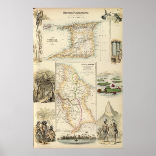 北東海岸のイギリス領 ポスター (正面)