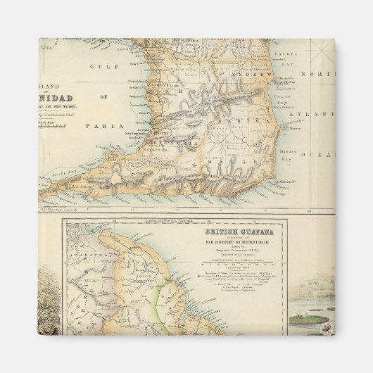 北東海岸のイギリス領 マグネット (正面)