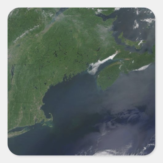 北東統一された州とカナダ スクエアシール (正面)